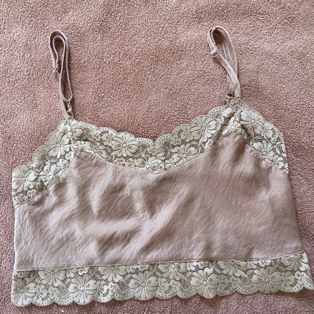 BRANDY MELVILLE Pink Tank Top - Picture 2 of 4